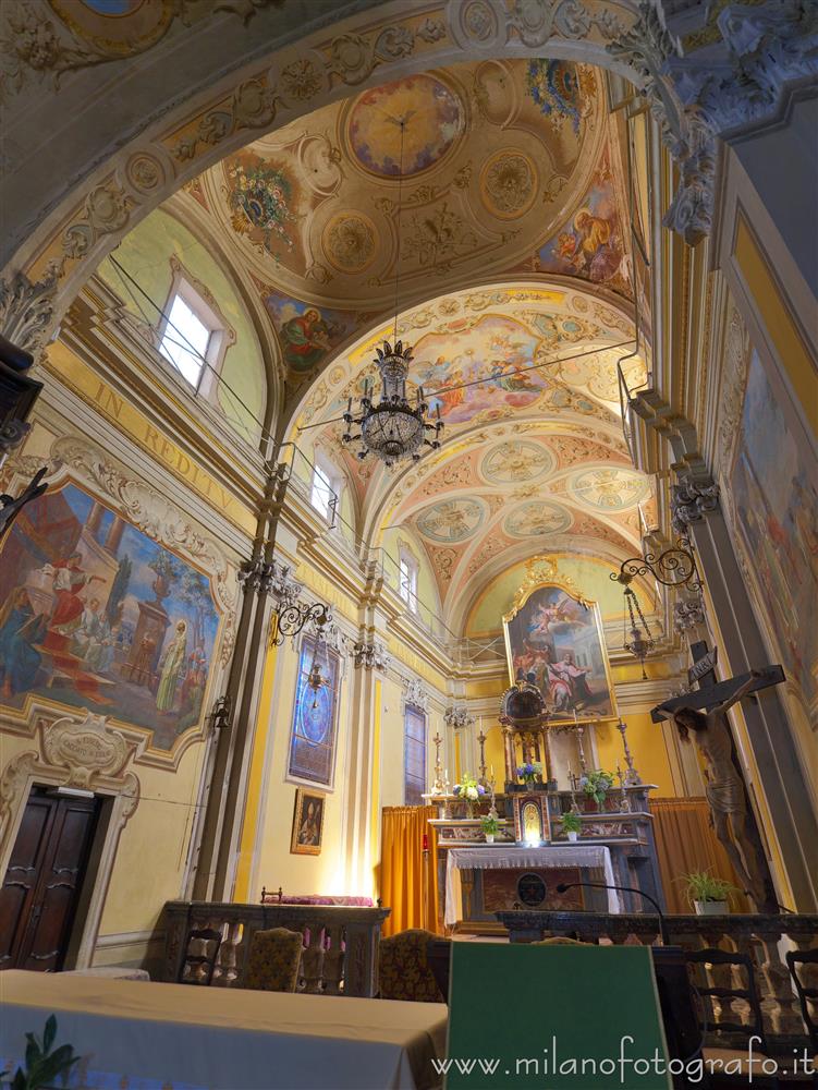Muzzano (Biella) - Presbiterio e coro della Chiesa di Sant'Eusebio